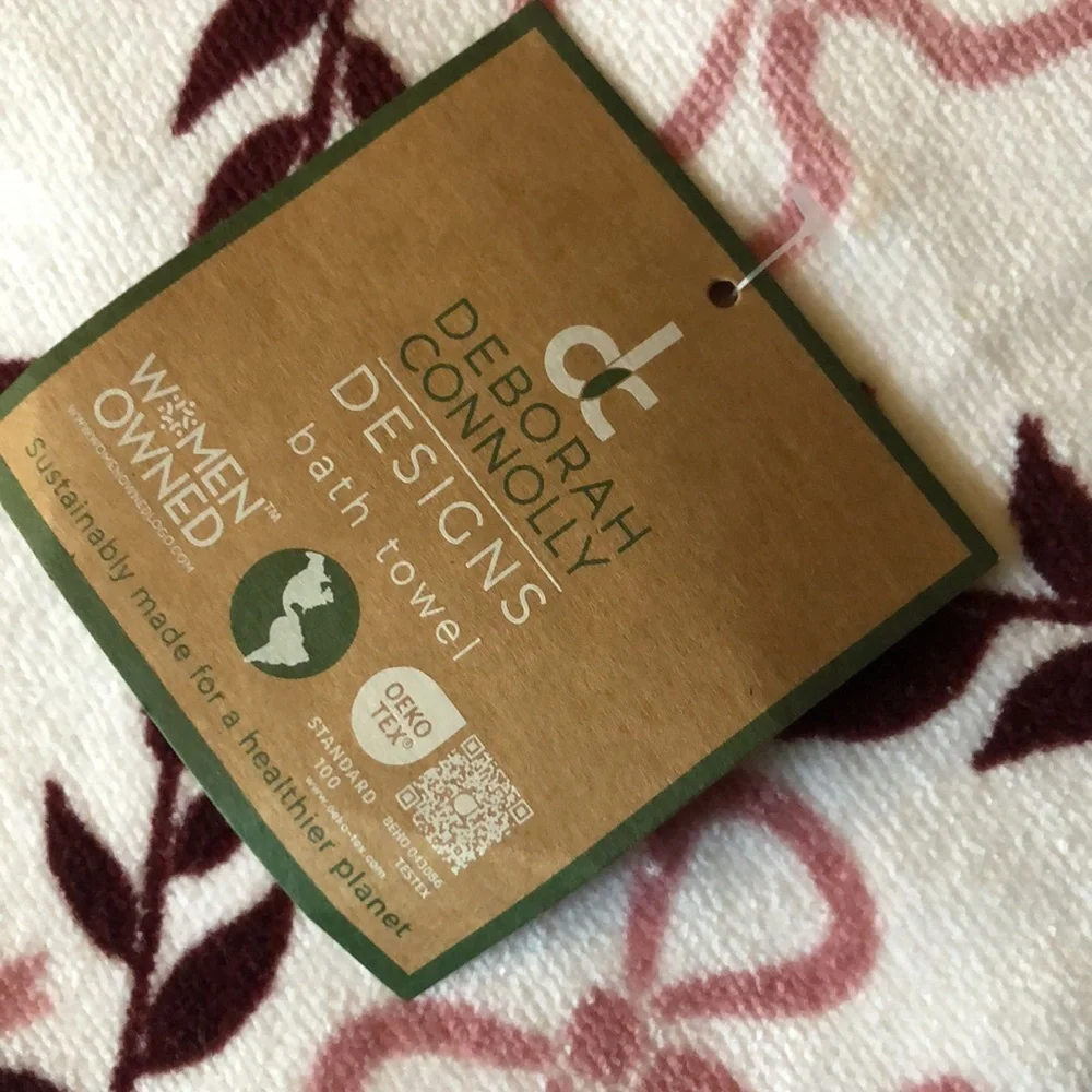 Deborah Connolly BOWS Bath and Hand Towels